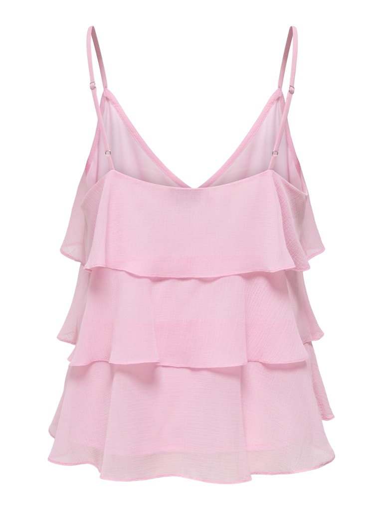 Onllinn Life Flounce Singlet Wvn Noos - Licht Roze