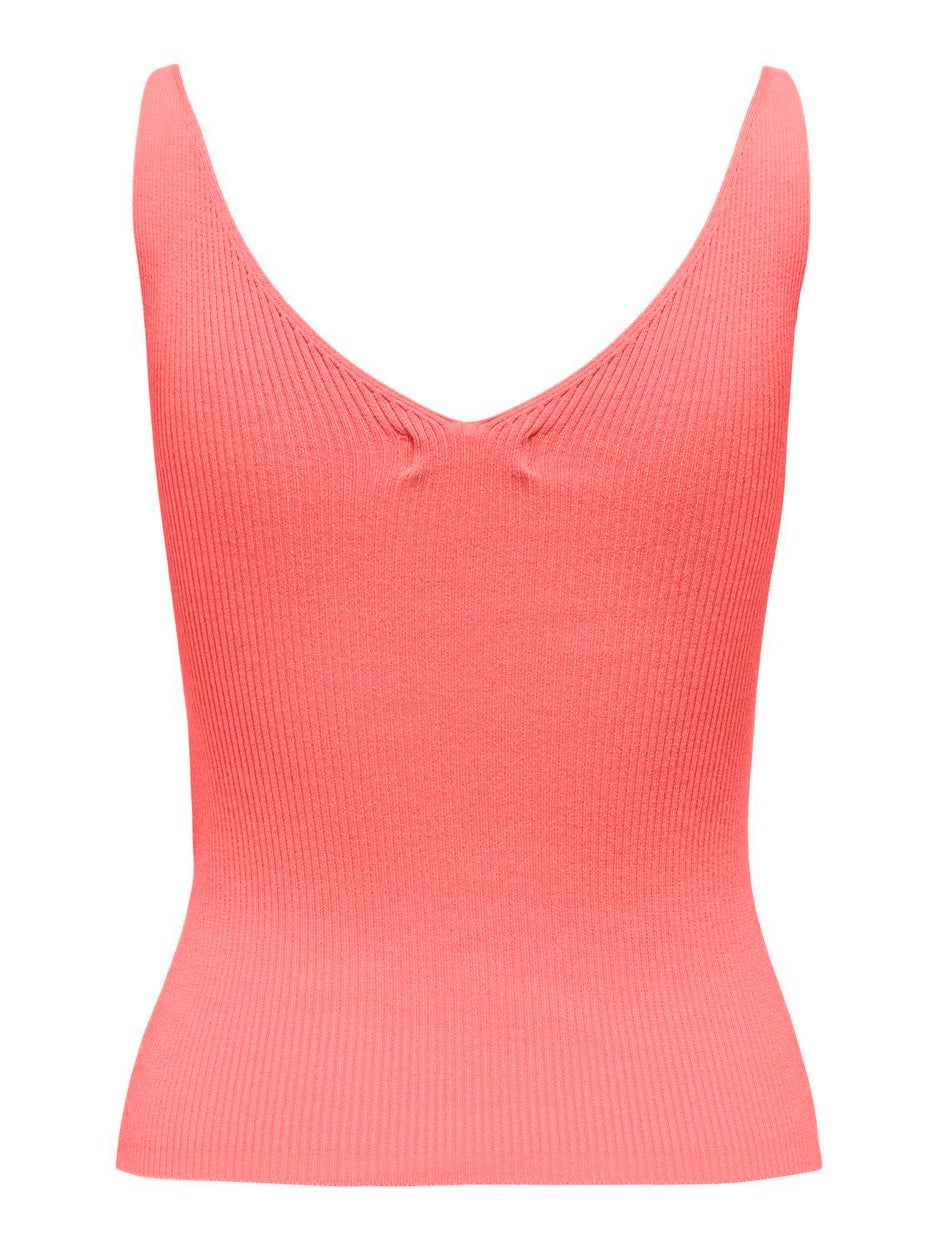 Jdynanna S/l Top Knt Noos - Neon Roze