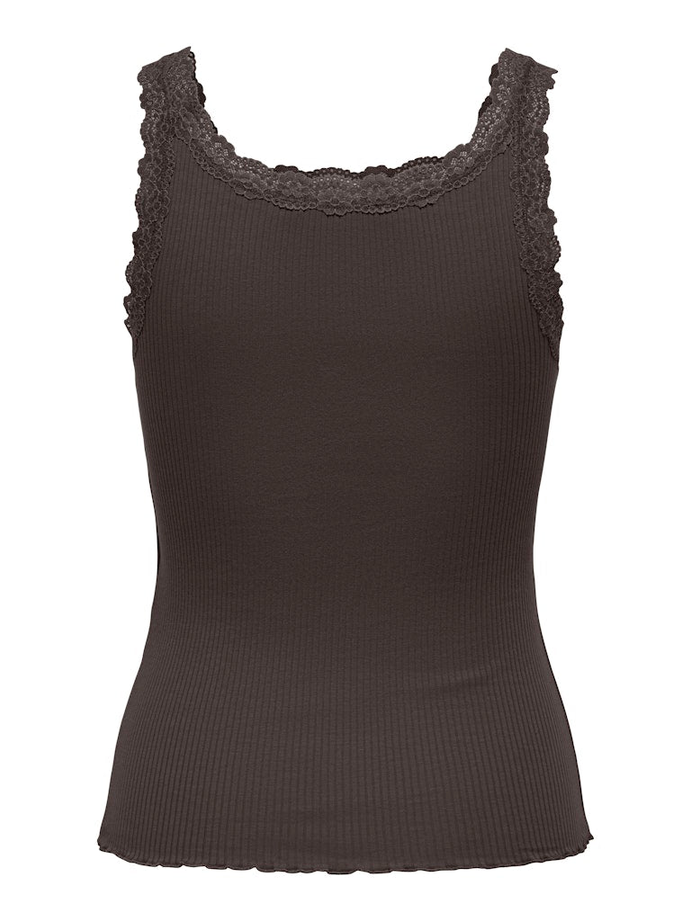 Onlsara Sharai Lace Tank Top - Bruin