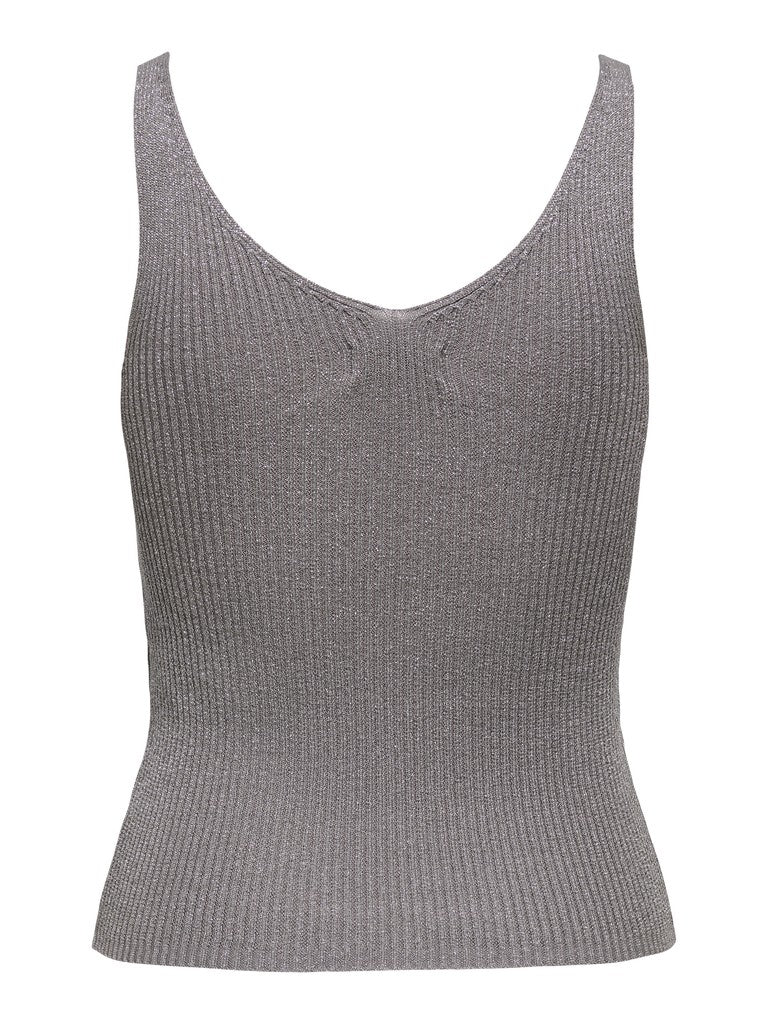 Jdybodilla Lurex S/l Top Knt - Taupe
