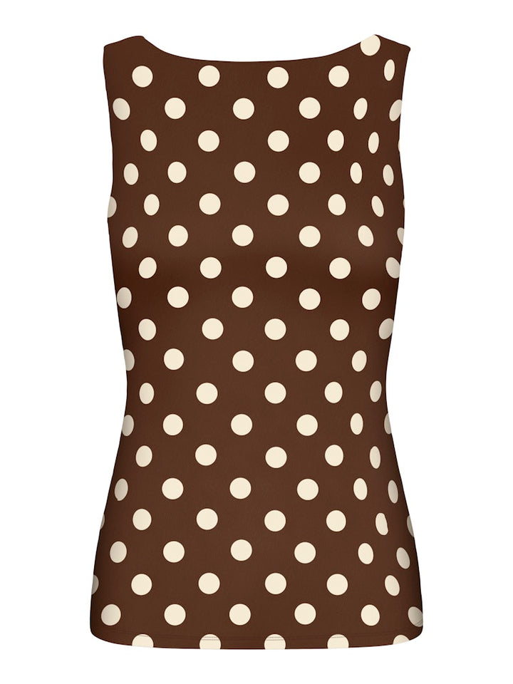 Onllone Aop 2-way Sl Top - Bruin Dessin