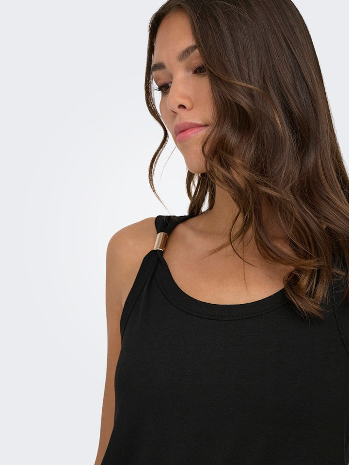 Jdyuffa S/l Top Jrs Noos - Zwart
