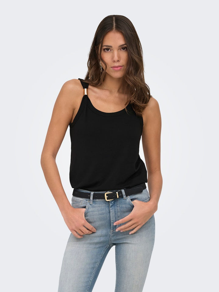 Jdyuffa S/l Top Jrs Noos - Zwart