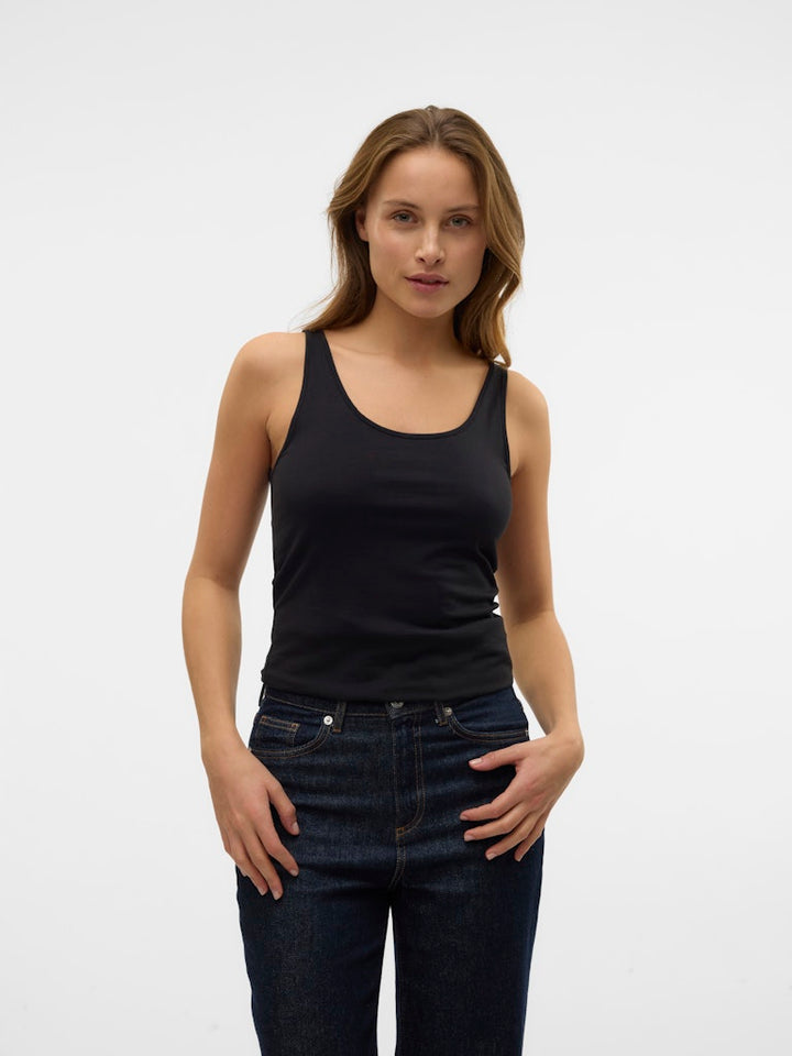 Vmmaxi My Soft Uu Tank Top - Zwart