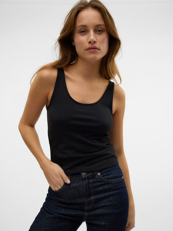 Vmmaxi My Soft Uu Tank Top - Zwart