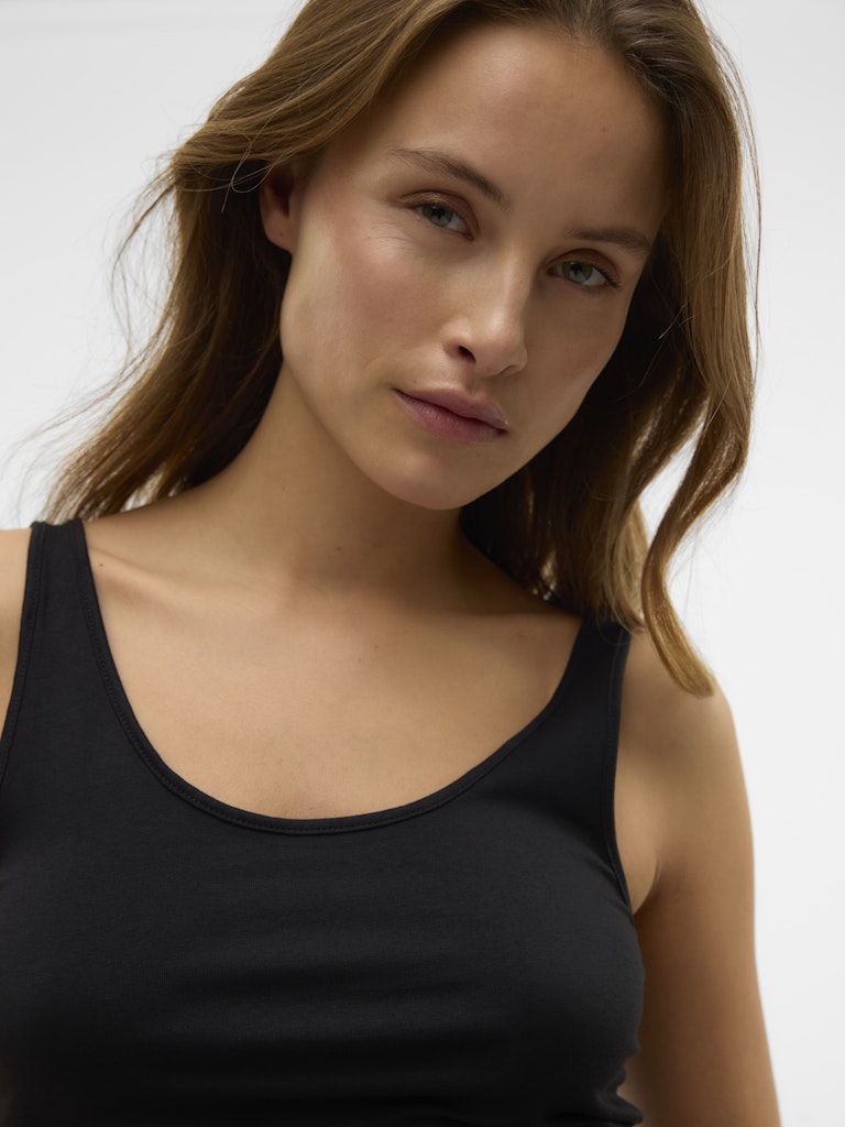 Vmmaxi My Soft Uu Tank Top - Zwart