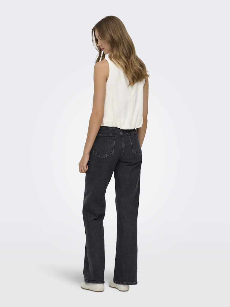 Onlgoa S/l Ballon Linen Bl Top Cc Pnt - Off-white