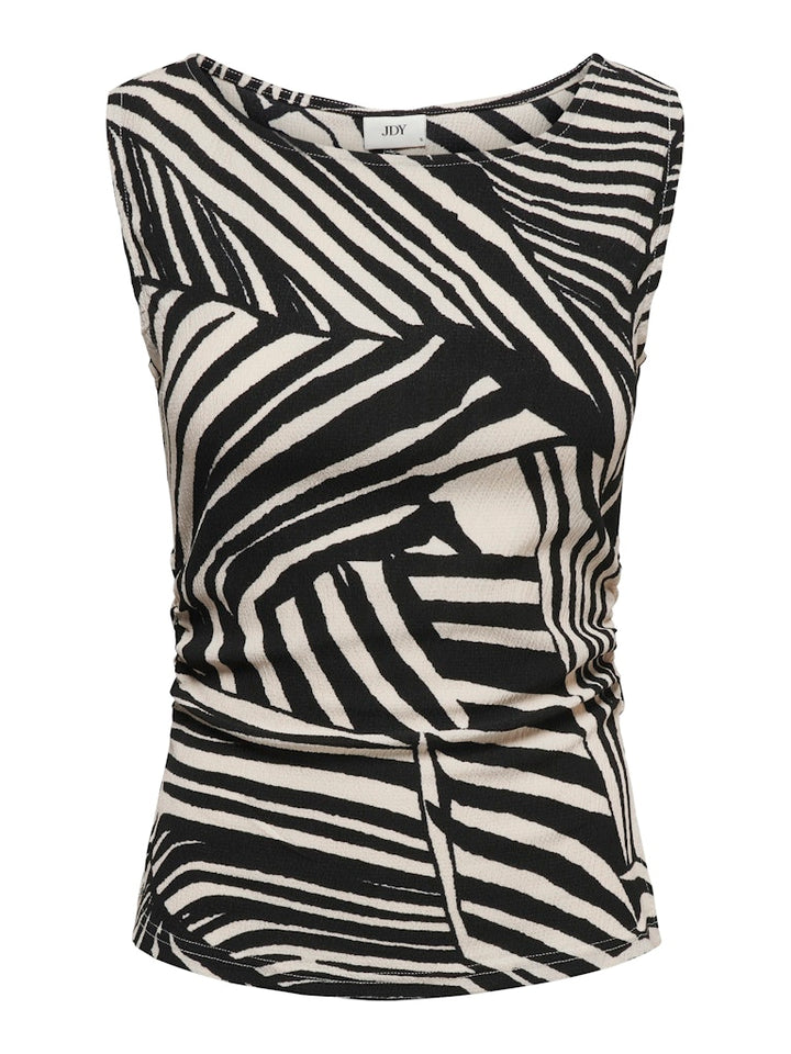 Jdydebbie Sl Top Jrs Dia - Ecru Dessin