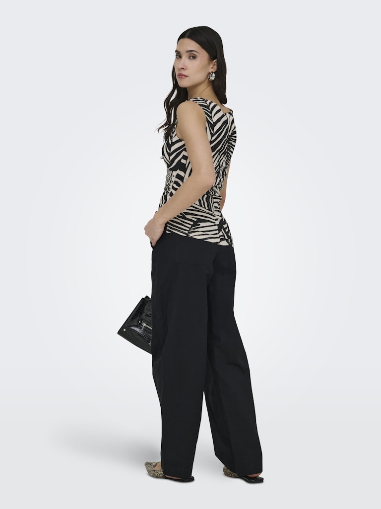 Jdydebbie Sl Top Jrs Dia - Ecru Dessin