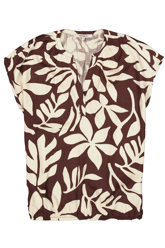 Top Aop Z/s - Bruin Dessin