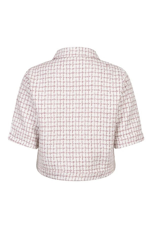 Top Ines - Ecru Dessin