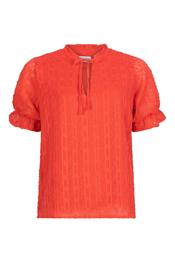 Blouse Kaliyah - Koraal Rood