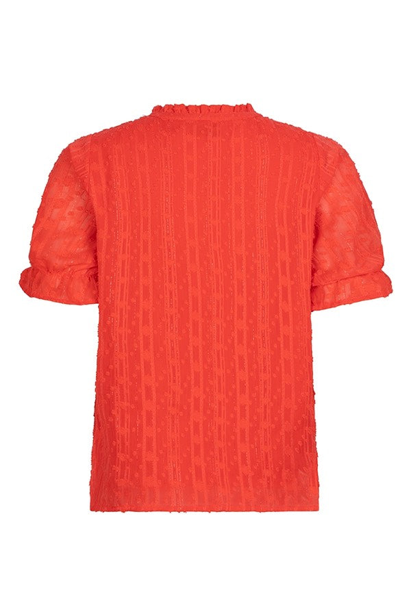 Blouse Kaliyah - Koraal Rood