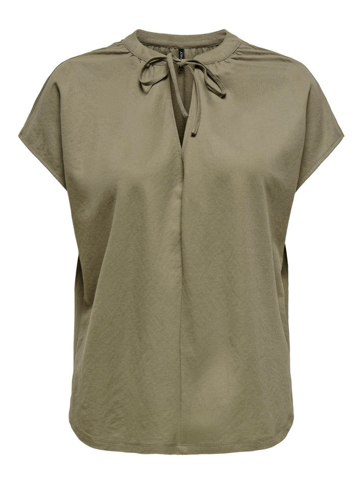 Onljany S/s String Top Jrs - Bruin