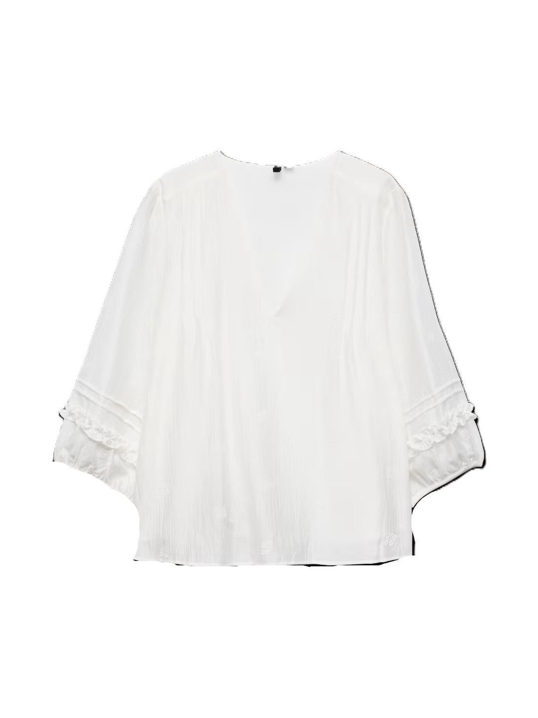 Vmleslie 3/4 Sleeve Top Wvn - Wit