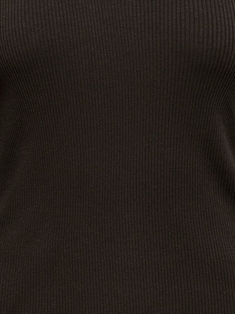 Onlsara Sharai L/s V-neck Top Jrs - Bruin