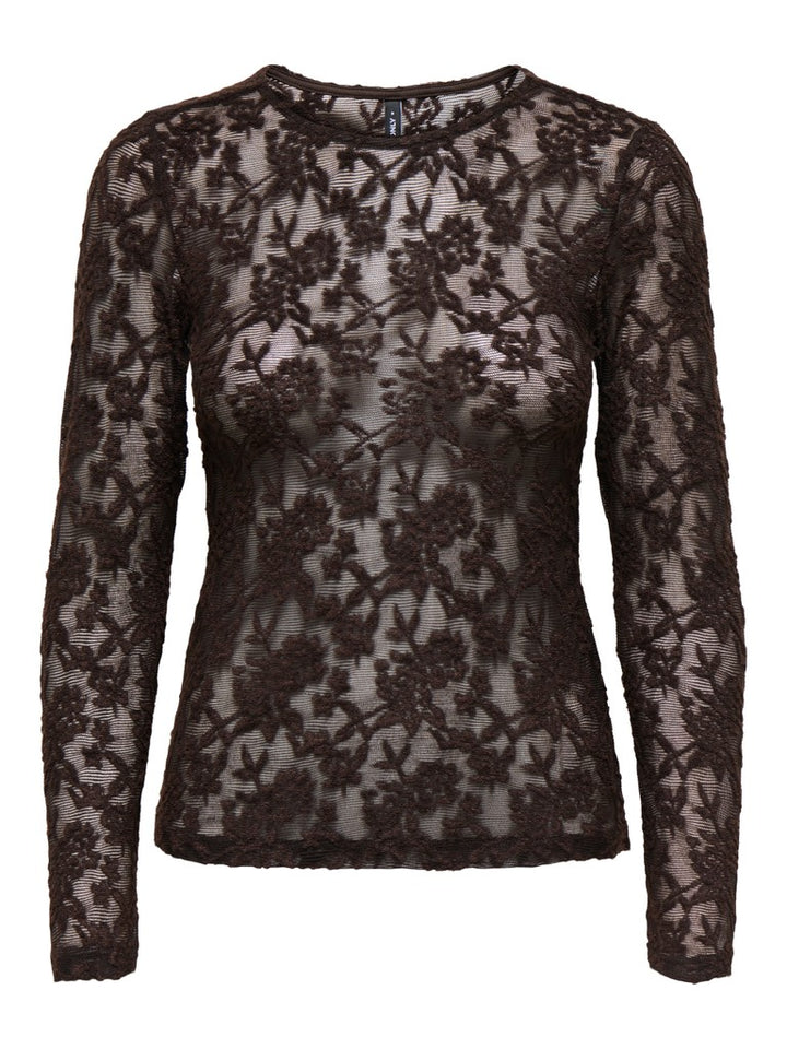 Onlblaise L/s Top Jrs - Bruin
