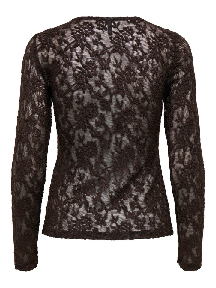 Onlblaise L/s Top Jrs - Bruin
