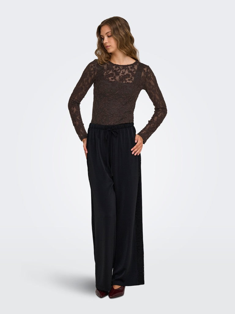 Onlblaise L/s Top Jrs - Bruin