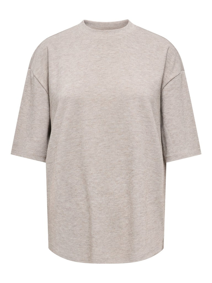Jdyvita Life S/s O Neck Top Jrs Dia - Grijs Melee