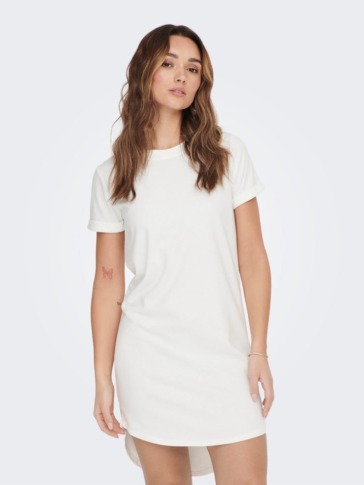 Jdyivy S/s Dress Jrs Noos - Off-white