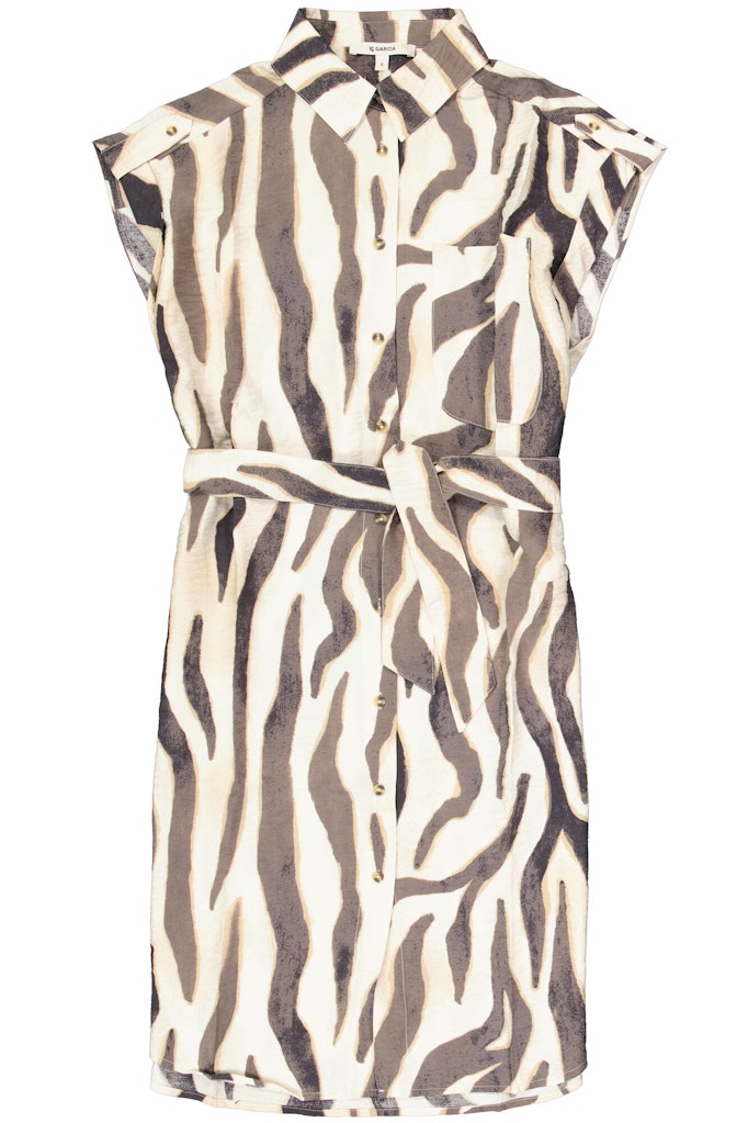 Garcia - Korte jurken - 4409.08.0007 - Ecru Dessin