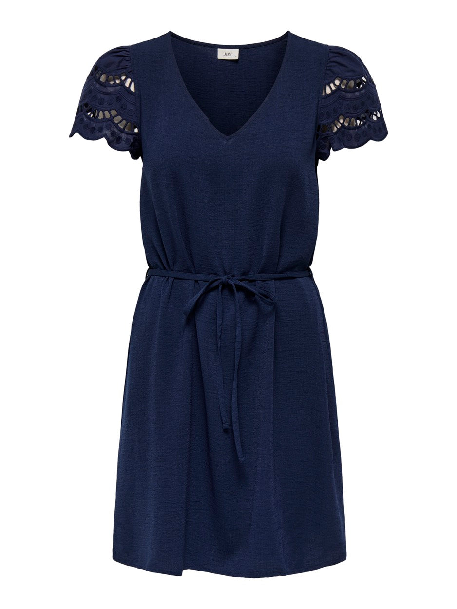 Jdyhannah Life Ss Dress - Navy