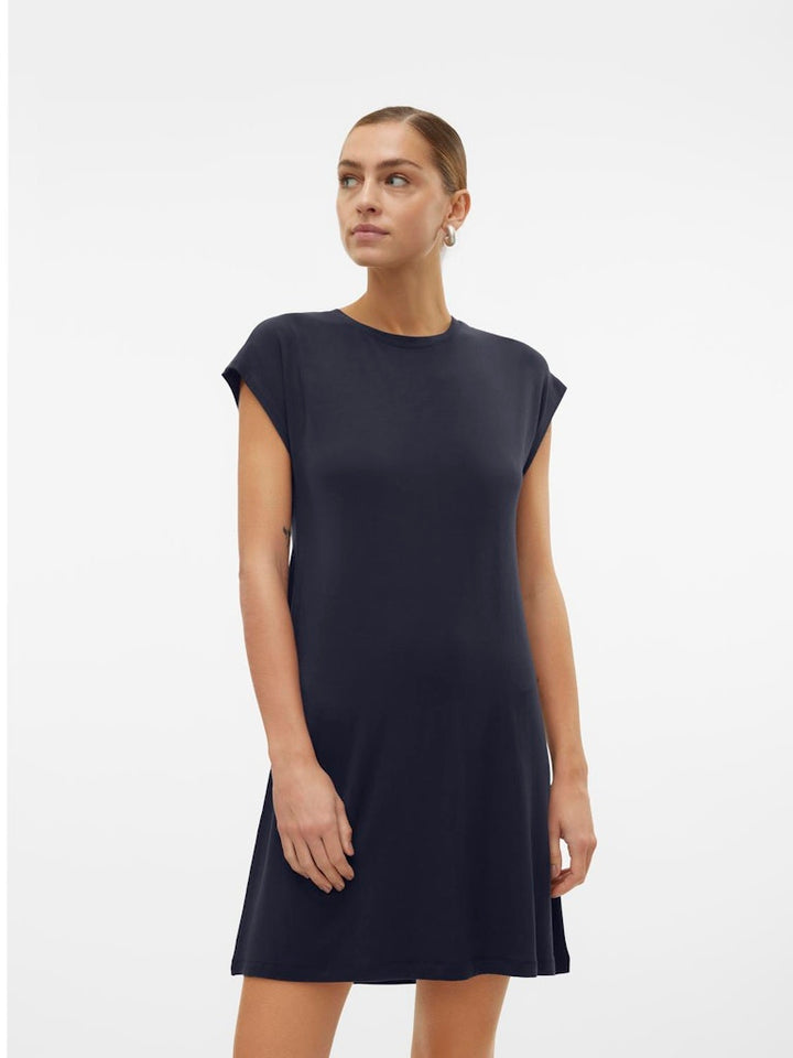 Vmava Sl Knee Dress - Navy