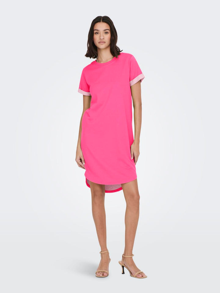 Jdyivy S/s Dress Jrs Noos - Fuchsia