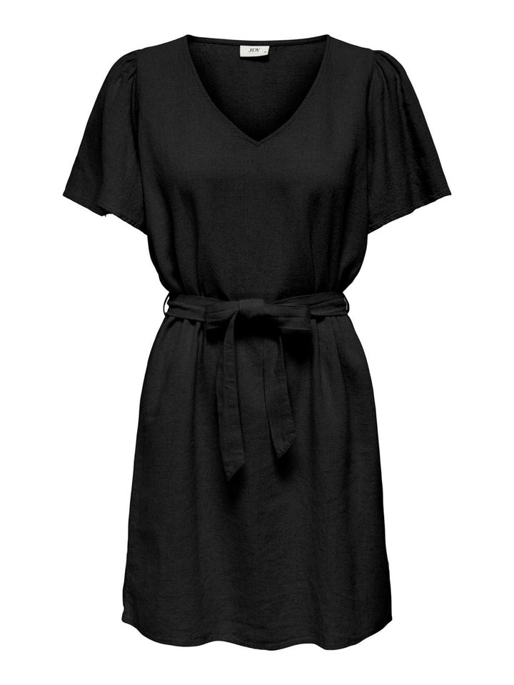 Jdysay S/s Bell Sleeve Dress Wvn No - Zwart