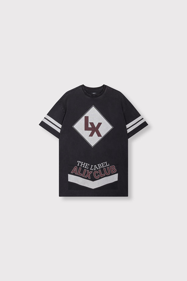 Sporty T-shirt Dress - Antraciet