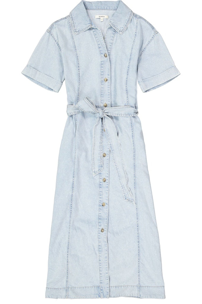 Denim Lange Jurk - Blue Denim