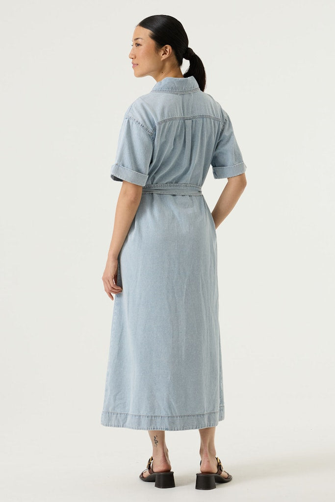 Denim Lange Jurk - Blue Denim