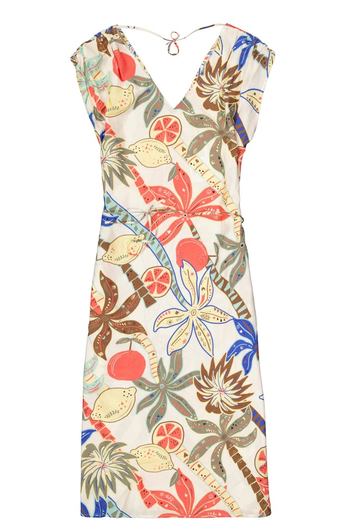 R260280 Ladies Dress - Ecru Dessin
