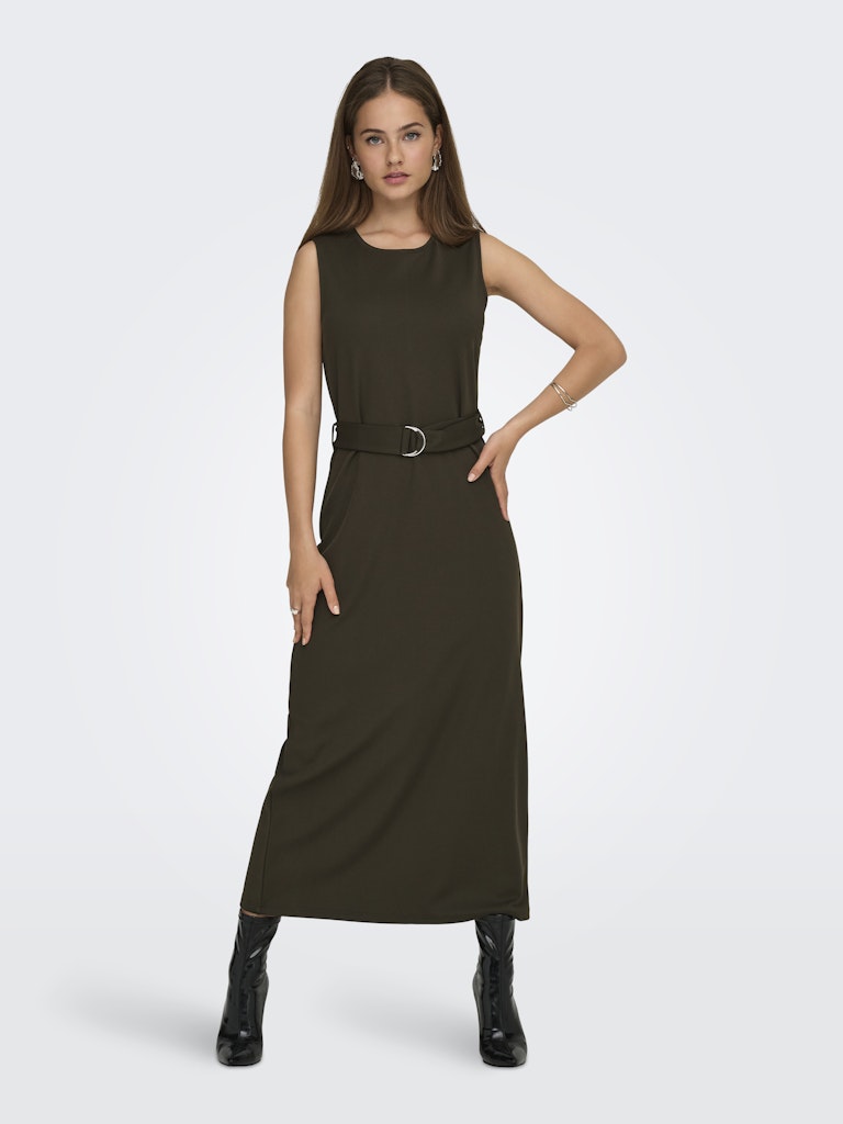 Jdyana S/l Belt Dress Jrs - Bruin