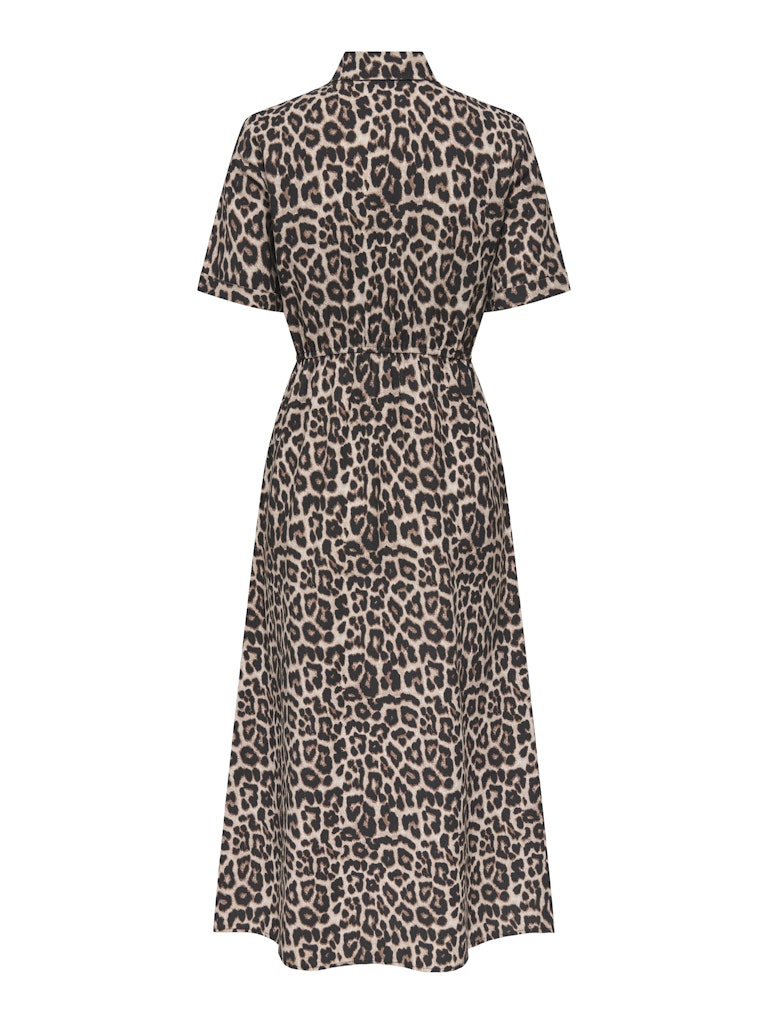 Onlaris Life 2/4 Shirt Dress Wvn Cc - Bruin Dessin