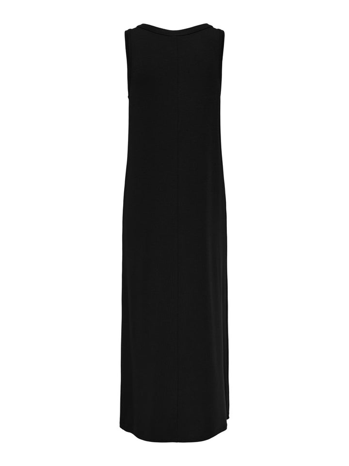 Jdyuffa S/l Long Dress Jrs Exp - Zwart