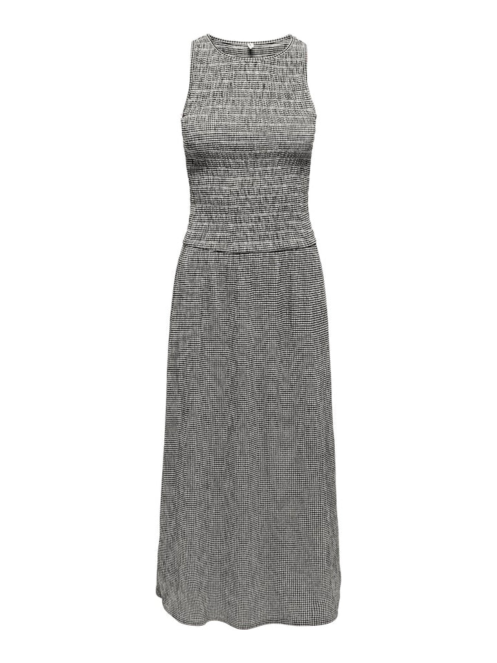 Onlcelle Life S/l Smock Dress Jrs - Zwart Dessin