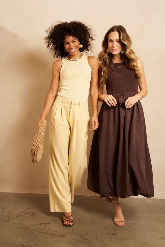 Dress Pia - Bruin