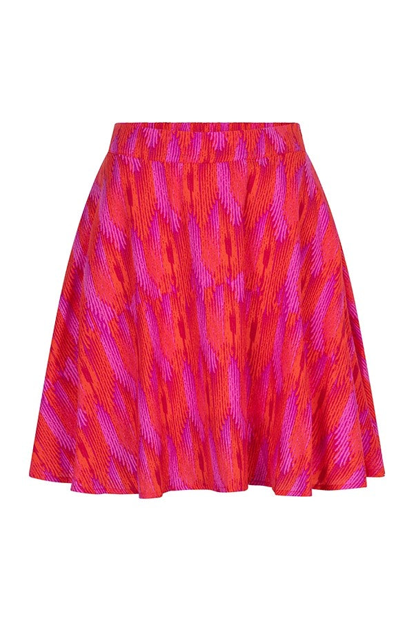 Skirt Lotte - Rood Dessin