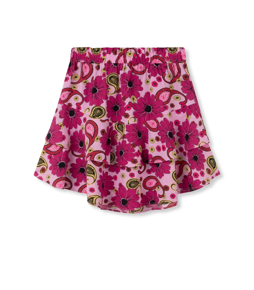 Viv Ladies Woven Flowy Skirt - Paars Dessin