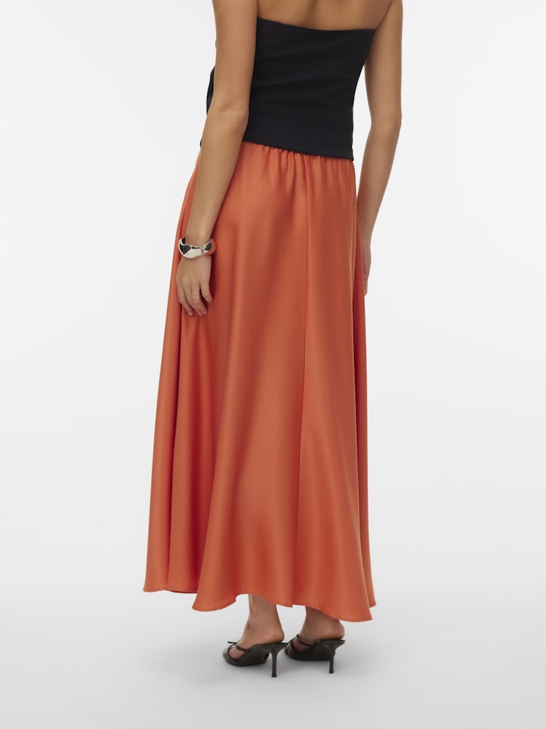 Vmmira Ankle Skirt Wvn - Oranje