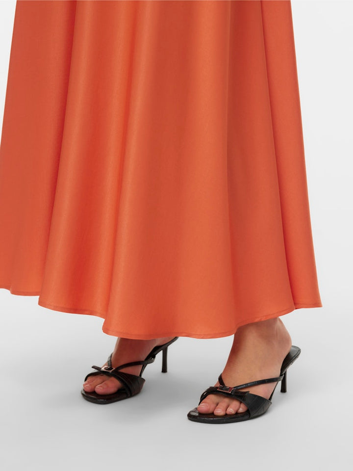 Vmmira Ankle Skirt Wvn - Oranje