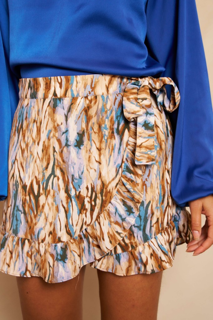 Skort Sammy - Ecru Dessin