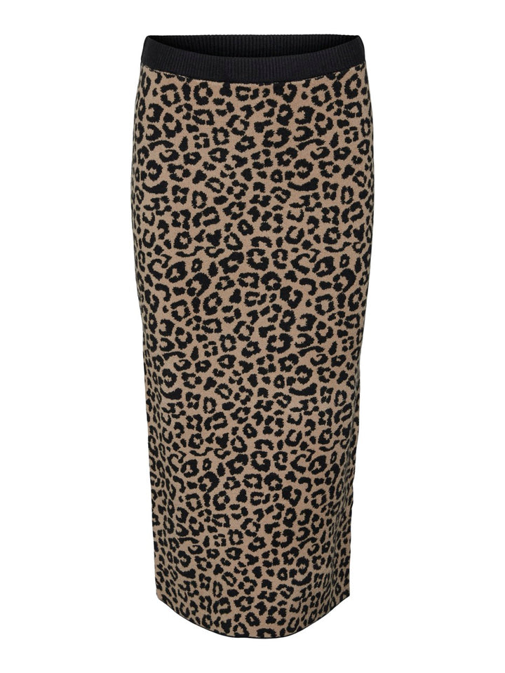 Vmaria Art Nw Pencil Skirt - Bruin Dessin