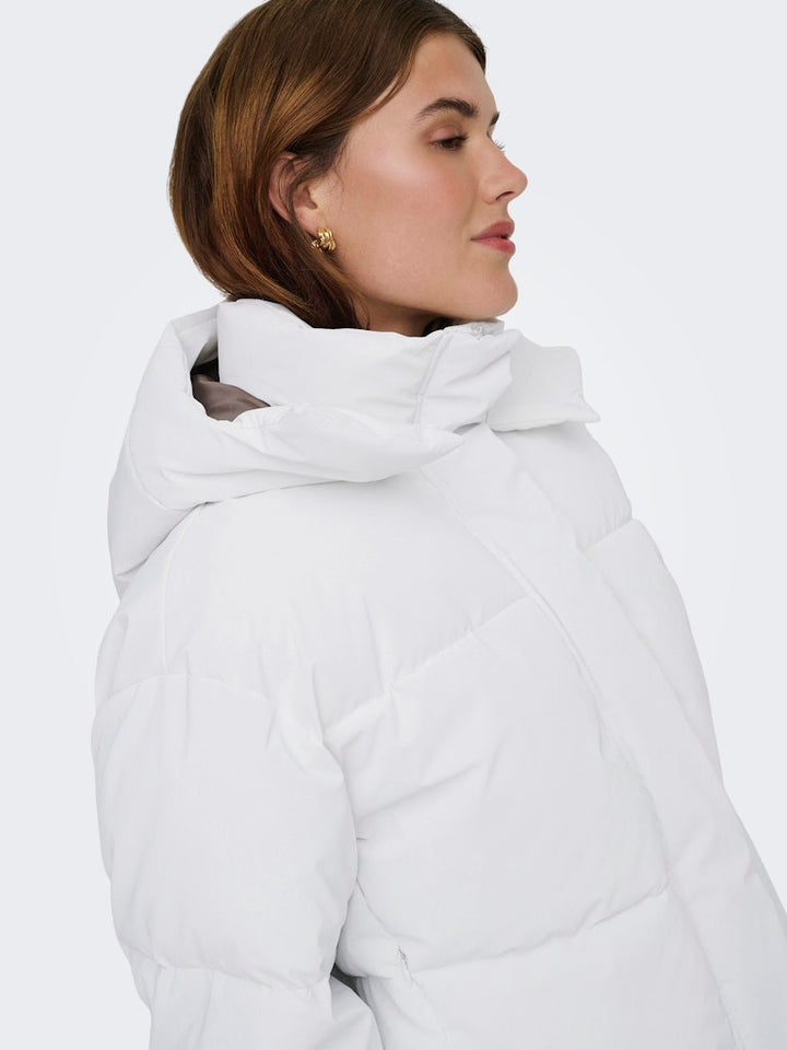 Onldixie Life Puffer Jacket Cc Otw - Wit