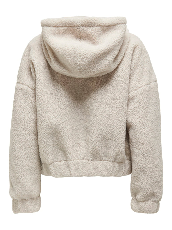 Onltanja Teddy Hood Jacket Otw Noos - Beige