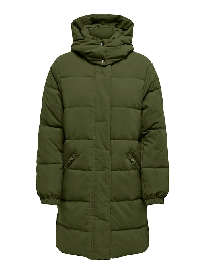 Jdyaja Flotte Padded Jacket Otw Yfm Noos - Army