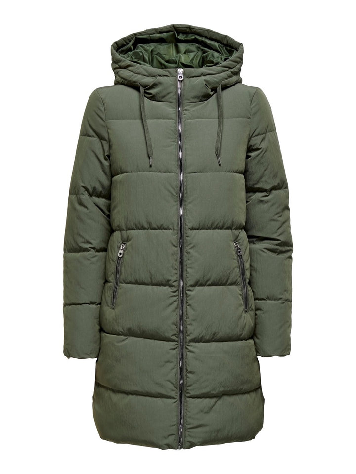 Onldolly Long Puffer Coat Otw Noos - Army