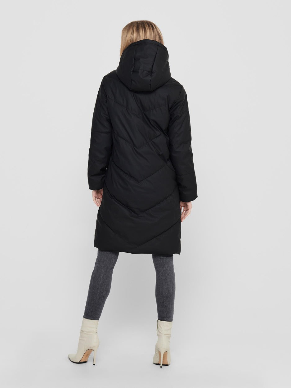 Jdyulrikka Water Repellent Puffa Ot - Zwart